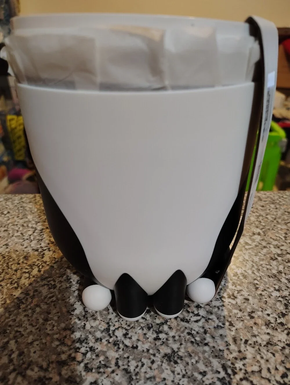 GREJSIMOJS Cat Container - Black and White